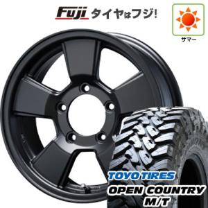 【新品】ジムニー 夏タイヤ ホイール4本セット 195/80R16 トーヨー オープンカントリー M/T ブレスト バーンズテック JHストリーム 16インチ｜fujicorporation