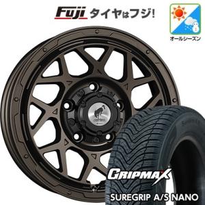 【新品】ジムニー オールシーズンタイヤ ホイール4本セット 175/80R16 GRIPMAX シュアグリップA/S ナノ スーパースター ロディオドライブ 8M　MONO 16インチ｜fujicorporation