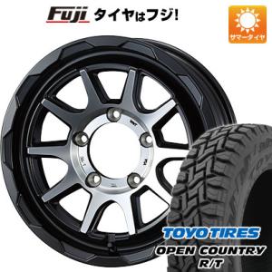 【新品】ジムニーシエラ 夏タイヤ ホイール4本セット 215/70R16 トーヨー オープンカントリー R/T RBL ウェッズ マッドヴァンス 06 16インチ｜fujicorporation