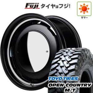 【新品】ジムニー 夏タイヤ ホイール4本セット 195/80R16 トーヨー オープンカントリー M/T MID ガルシア シスコ ムーン 16インチ｜fujicorporation