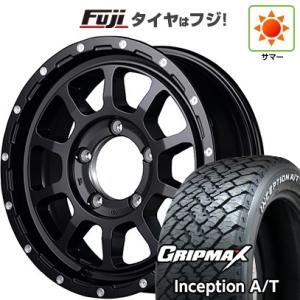 新品 ジムニーシエラ 夏タイヤ ホイール4本セット 215/70R16 グリップマックス Inception A/T RWL(限定2022年製) MID ナイトロパワー M10 パーシングJ 16インチ｜fujicorporation