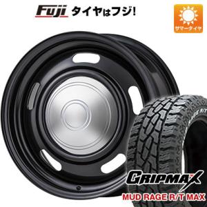 【新品】ジムニー 夏タイヤ ホイール４本セット 175/80R16 GRIPMAX マッドレイジR/T MAX RWL コーリン オールドカントリー オールドカントリー 16インチ｜fujicorporation