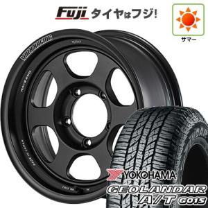 【新品】ジムニー 夏タイヤ ホイール４本セット 215/85R16 ヨコハマ ジオランダー A/T ...