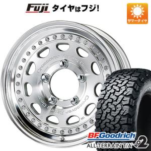 【新品】ジムニーシエラ 夏タイヤ ホイール4本セット 215/70R16 BFグッドリッチ オールテレーンT/A KO2 RWL/RBL ワーク クラッグ ガルバトレ 16インチ｜fujicorporation