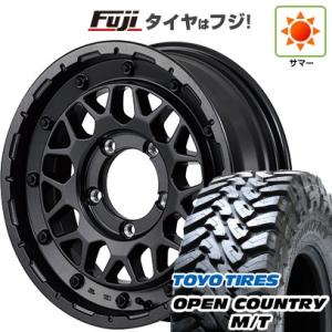 【新品】ジムニー 夏タイヤ ホイール4本セット 195/80R16 トーヨー オープンカントリー M/T MID ナイトロパワー M29 スティンガー 16インチ｜fujicorporation