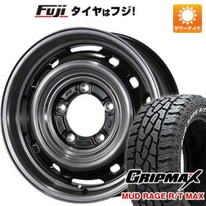 【新品】ジムニー 夏タイヤ ホイール4本セット 185/85R16 グリップマックス マッドレイジR...