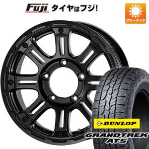 【新品】ジムニー 夏タイヤ ホイール4本セット 175/80R16 ダンロップ グラントレック AT...