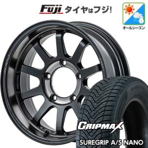 【新品】ジムニー オールシーズンタイヤ ホイール４本セット 175/80R16 GRIPMAX シュアグリップ A/S ナノ レイズ A LAP-J 2324 LIMITED EDITION 16インチ｜fujicorporation