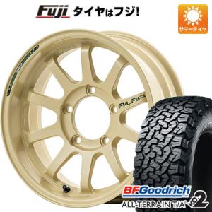 【新品】ジムニーシエラ 夏タイヤ ホイール４本セット 215/70R16 BFグッドリッチ オールテレーンT/A KO2 RWL/RBL レイズ A LAP A LAP-J DESERT EDITION 16インチ｜fujicorporation