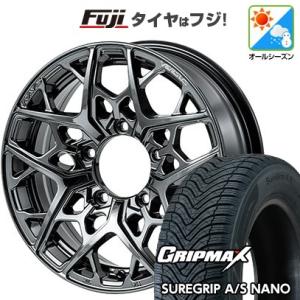 【新品】ジムニー オールシーズンタイヤ ホイール４本セット 175/80R16 グリップマックス SureGrip オールシーズン ナノ(限定) レイズ VERSUS VV25MX 16インチ｜fujicorporation