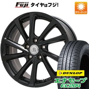 クーポン配布中 【新品国産5穴100車】 夏タイヤ ホイール4本セット 205/50R17 ダンロップ エナセーブ EC204 ブランドル E04B 17インチ｜fujicorporation