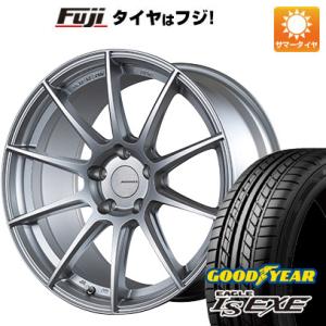 【新品国産5穴100車】 夏タイヤ ホイール4本セット 205/50R17 グッドイヤー イーグル エルエス エグゼ(限定) ブリヂストン ポテンザ SW010 17インチ｜fujicorporation