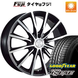 【新品国産5穴100車】 夏タイヤ ホイール４本セット 205/50R17 グッドイヤー イーグル ...