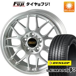 【新品国産5穴100車】 夏タイヤ ホイール４本セット 205/50R17 ダンロップ ルマン V+(ファイブプラス) BBS JAPAN RG-R 17インチ｜fujicorporation