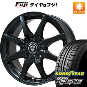 【新品国産5穴114.3車】 夏タイヤ ホイール４本セット 205/50R17 グッドイヤー イーグル エルエス エグゼ(限定) ブランドル CJ28B 17インチ｜fujicorporation