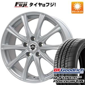 【新品国産5穴100車】 夏タイヤ ホイール４本セット 215/45R17 BFグッドリッチ(フジ専売) g-FORCE フェノム T/A ブランドル ER16 17インチ｜fujicorporation