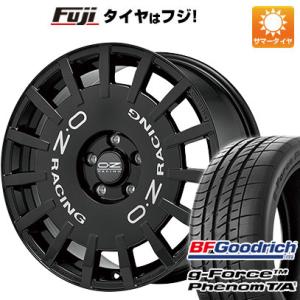 【新品国産5穴100車】 夏タイヤ ホイール４本セット 215/45R17 BFグッドリッチ(フジ専売) g-FORCE フェノム T/A OZ ラリーレーシング 17インチ｜fujicorporation