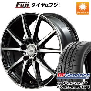 【新品国産5穴100車】 夏タイヤ ホイール４本セット 215/45R17 BFグッドリッチ(フジ専売) g-FORCE フェノム T/A MID ファイナルスピード GR-ガンマ 17インチ｜fujicorporation