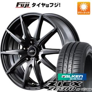 【新品国産5穴100車】 夏タイヤ ホイール4本セット 215/45R17 ファルケン ジークス ZE310R エコラン（限定） MID シュナイダー SLS 17インチ｜fujicorporation