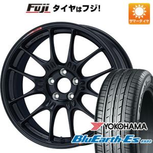 【新品国産5穴100車】 夏タイヤ ホイール４本セット 215/45R17 ヨコハマ ブルーアース ES32 エンケイ GTC02 for GR86/BRZ Cup専用 17インチ｜fujicorporation