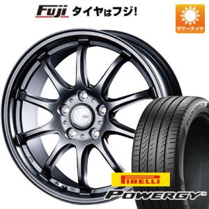 【新品国産5穴100車】 夏タイヤ ホイール４本セット 215/45R17 ピレリ パワジー インターミラノ クレール ZT10 17インチ｜fujicorporation