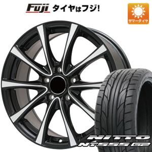 【パンク保証付き】【新品国産5穴100車】 夏タイヤ ホイール４本セット 215/45R17 ニット...