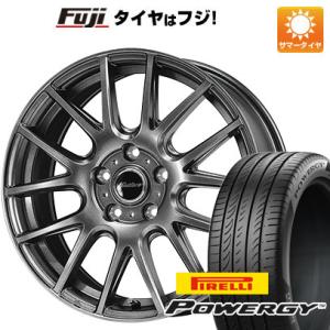 【新品国産5穴100車】 夏タイヤ ホイール４本セット 215/45R17 ピレリ パワジー ダンロップ ミスティーレ RC27【限定】 17インチ｜fujicorporation