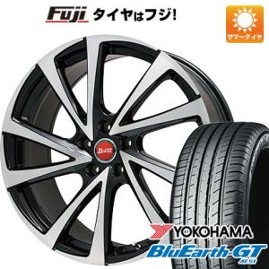 クーポン配布中 【新品国産5穴100車】 夏タイヤ ホイール4本セット 215/45R17 ヨコハマ ブルーアース GT AE51 ビッグウエイ B-WIN ヴェノーザ10 17インチ｜fujicorporation