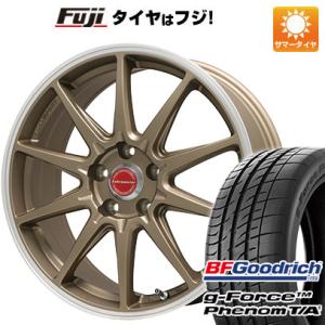 【新品国産5穴100車】 夏タイヤ ホイール４本セット 215/45R17 BFグッドリッチ(フジ専売) g-FORCE フェノム T/A レアマイスター LMスポーツRS10  17インチ｜fujicorporation