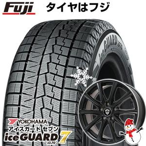 【パンク保証付】【新品国産5穴114.3車】 スタッドレスタイヤ ホイール4本セット 195/45R17 ヨコハマ アイスガード セブンIG70 ブランドル ER16B 17インチ｜fujicorporation