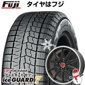 【パンク保証付】【新品国産5穴114.3車】 スタッドレスタイヤ ホイール4本セット 235/40R18 ヨコハマ アイスガード セブンIG70 LMスポーツRS10 18インチ｜fujicorporation