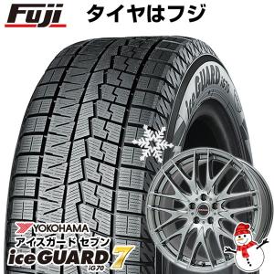 【パンク保証付】【新品国産5穴114.3車】 スタッドレスタイヤ ホイール4本セット 235/40R18 ヨコハマ アイスガード7 ビッグウエイ プラバ9M 18インチ｜fujicorporation