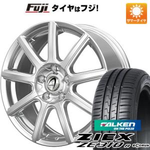 【新品国産5穴114.3車】 夏タイヤ ホイール4本セット 205/55R17 ファルケン ジークス ZE310R エコラン（限定） テクノピア アルテミス NS9 17インチ｜fujicorporation