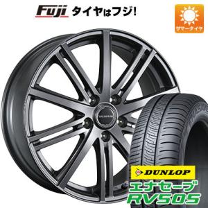 【新品国産5穴114.3車】 夏タイヤ ホイール４本セット 205/55R17 ダンロップ エナセーブ RV505 ブリヂストン バルミナ BR10 17インチ｜fujicorporation