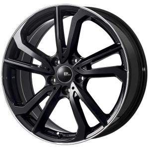 【新品国産5穴114.3車】 夏タイヤ ホイール４本セット 205/55R17 ミレバー スポーツマクロ MA349（限定） ブランドルライン レツィオ 17インチ｜fujicorporation