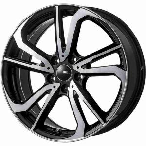 【新品】キックス等 夏タイヤ ホイール4本セット 205/55R17 デリンテ DH2(限定) ブランドルライン レツィオ パールブラックポリッシュ 17インチ｜fujicorporation