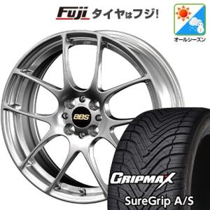 【新品国産5穴114.3車】 オールシーズンタイヤ ホイール４本セット 205/55R17 グリップマックス シュアグリップ オールシーズン(限定) BBS JAPAN RF 17インチ｜fujicorporation