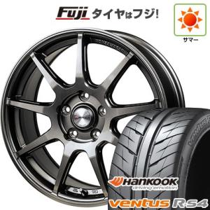 【新品国産5穴114.3車】 夏タイヤ ホイール４本セット 215/45R17 ハンコック ヴェンタ...