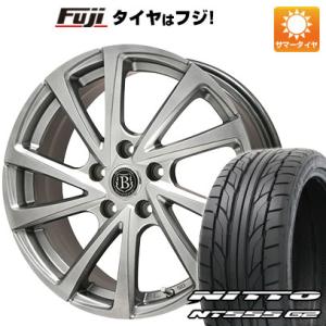 【パンク保証付】【新品国産5穴114.3車】 夏タイヤ ホイール4本セット 215/45R17 ニッ...