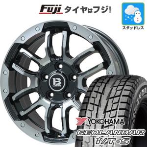 【新品】輸入車用 レネゲード スタッドレスタイヤ ホイール4本セット 215/60R17 ヨコハマ ジオランダー I/T-S G073 ビッグウエイ B-LUGNAS FRD 17インチ｜fujicorporation