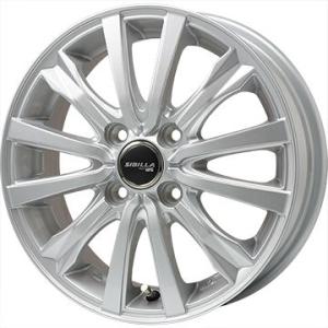 パンク保証付き 新品 エブリイワゴン スタッドレスタイヤ ホイール4本セット 165/60R14 ウインターマックス 03 WM03 トピー シビラ NEXT W-5【限定】 14インチ｜fujicorporation