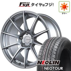 【新品国産5穴114.3車】 夏タイヤ ホイール4本セット 215/55R17 ネオリン ネオツアー(限定) ブリヂストン ポテンザ SW010 17インチ｜fujicorporation