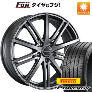 クーポン配布中 【新品国産5穴114.3車】 夏タイヤ ホイール4本セット 215/55R17 ピレリ パワジー ブリヂストン バルミナ BR10 17インチ｜fujicorporation