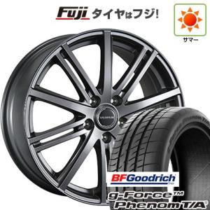 【新品国産5穴114.3車】 夏タイヤ ホイール4本セット 215/55R17 BFG(フジ専売) g-FORCE フェノム T/A(2022年製) ブリヂストン バルミナ BR10 17インチ｜fujicorporation