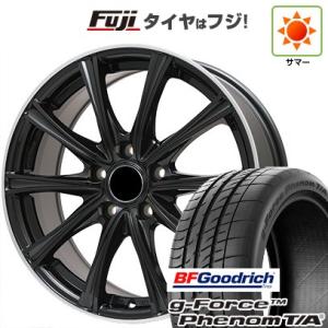 【新品国産5穴114.3車】 夏タイヤ ホイール4本セット 215/55R17 BFグッドリッチ(フジ専売) g-FORCE フェノム T/A(2022年製) ブランドル ER16B 17インチ｜fujicorporation