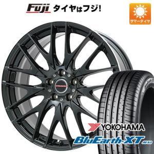 【新品国産5穴114.3車】 夏タイヤ ホイール4本セット 215/55R17 ヨコハマ ブルーアース XT AE61 ビッグウエイ LEYSEEN プラバ9M 17インチ｜fujicorporation