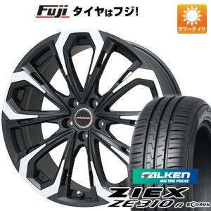 【新品国産5穴114.3車】 夏タイヤ ホイール4本セット 215/55R17 ファルケン ジークス ZE310R エコラン（限定） ビッグウエイ LEYSEEN プラバ5X 17インチ｜fujicorporation