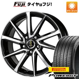 【新品国産5穴114.3車】 夏タイヤ ホイール4本セット 215/55R17 ピレリ パワジー タカイチ セプティモGO1プラス 17インチ｜fujicorporation