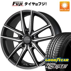 【新品国産5穴114.3車】 夏タイヤ ホイール4本セット 215/55R17 グッドイヤー イーグル エルエス エグゼ(限定) ブリヂストン エコフォルム CRS20 17インチ｜fujicorporation