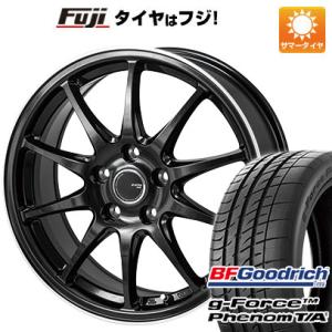 【新品国産5穴114.3車】 夏タイヤ ホイール４本セット 215/55R17 BFグッドリッチ(フジ専売) g-FORCE フェノム T/A モンツァ JPスタイル R10 17インチ｜fujicorporation